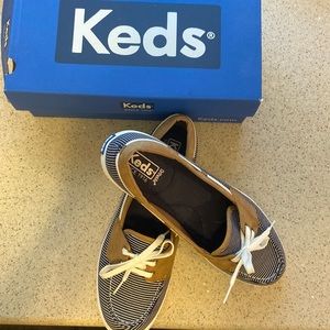 Keds Ortholite canvas boat shoes